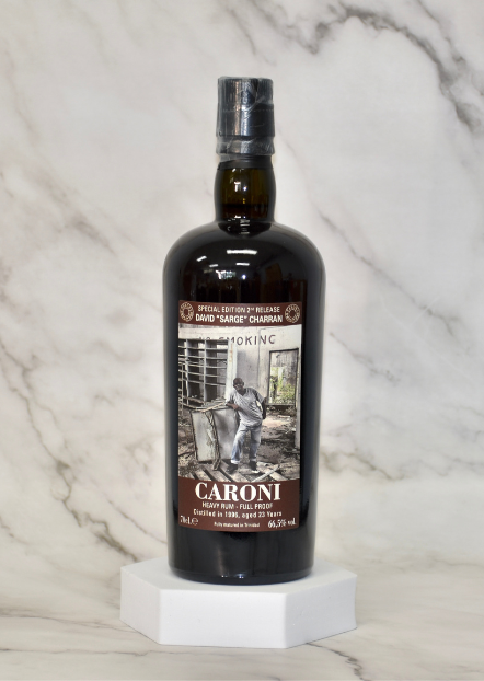 Caroni 23 years David Sarge Charran Heavy Rum 1996 Full Proof