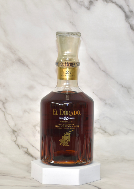 Rum El Dorado 25 anni 1986 Distillation